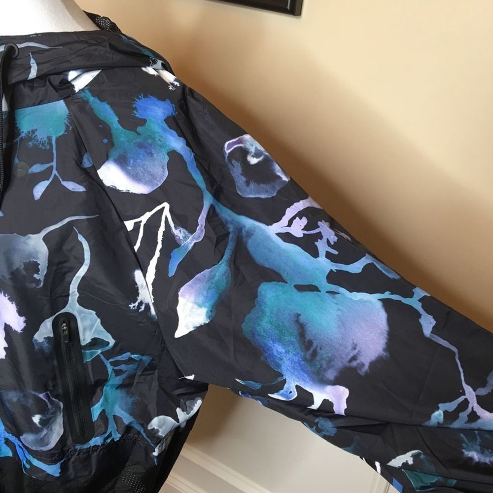 Ivy Park Floral Windbreaker Sz M - Picture 3 of 7